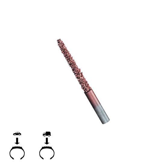 Ευθεία χάλκινη πέτρα rasp K 36 Tip-Top