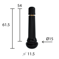 TR 418 Βαλβίδα πλαστική